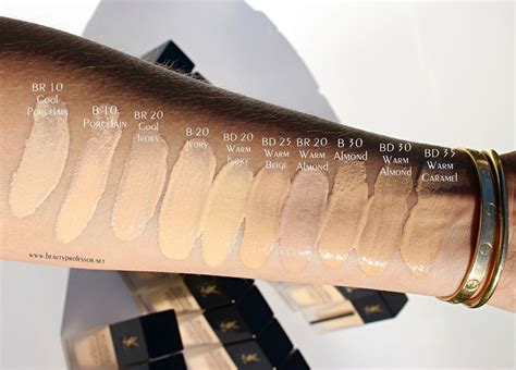 ysl beauty foundation shades.